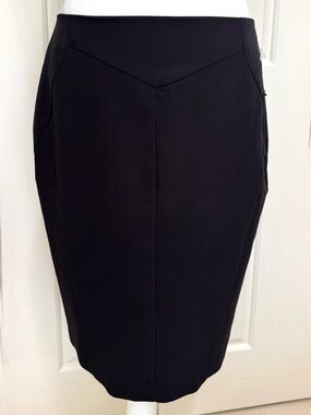 Worthington Black Career Pencil Skirt Size 8 NWT Office Workwear